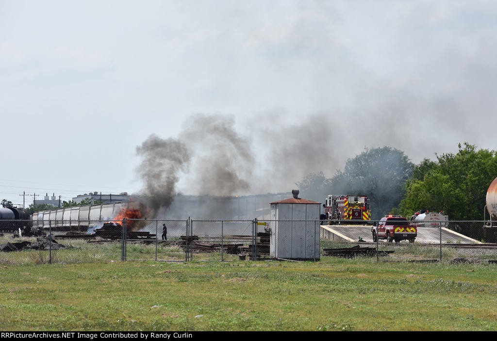 Fire at the Trade Zone